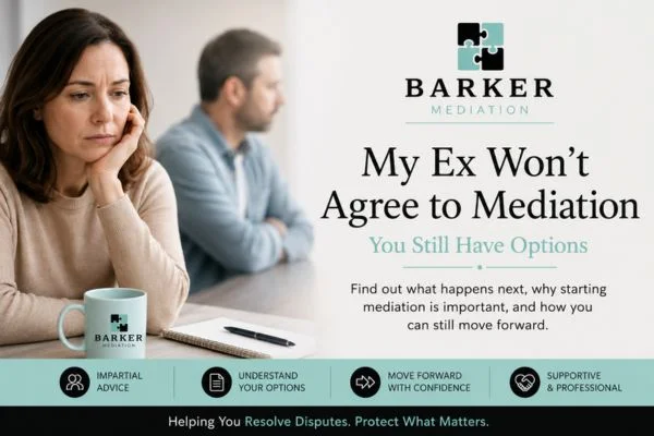 My Ex Won't Agree to Mediation Bromley